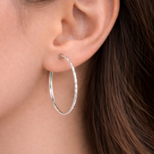 Srebrne kolczyki koła 925